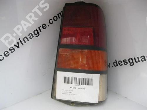Used Right taillight FIAT PANDA (141_) 1100 (54 hp) 12089977