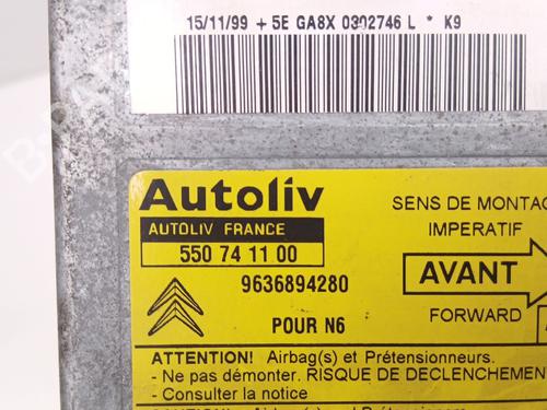 ECU airbags CITROËN XSARA (N1) 1.9 TD | BP26291633M53 