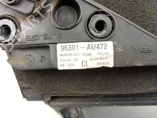 Right mirror NISSAN PRIMERA Hatchback (P12)  | BP16148832C27 