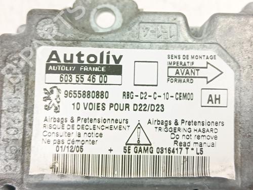 ECU airbags PEUGEOT 407 (6D_) 2.0 HDi 135 (6DRHRH, 6DRHRE, 6DRHRG, 6DRHRJ) | BP30277061M53 