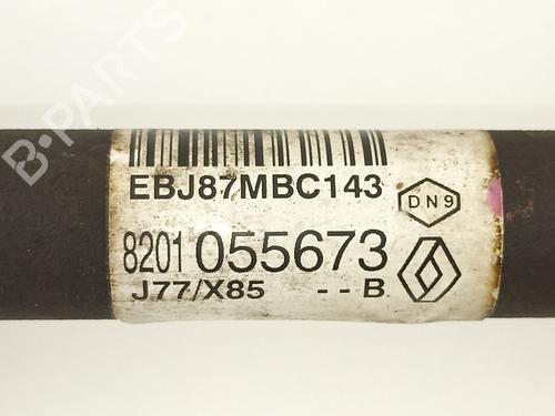 Right front driveshaft RENAULT CLIO III Grandtour (KR0/1_)  | BP13048783M39 