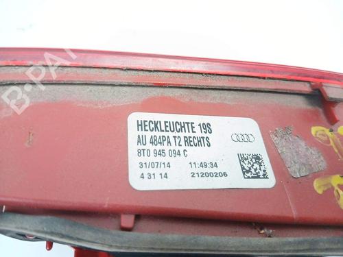 Right tailgate light AUDI A5 Sportback (8TA) 2.0 TDI | BP39715627C80 - Image 8