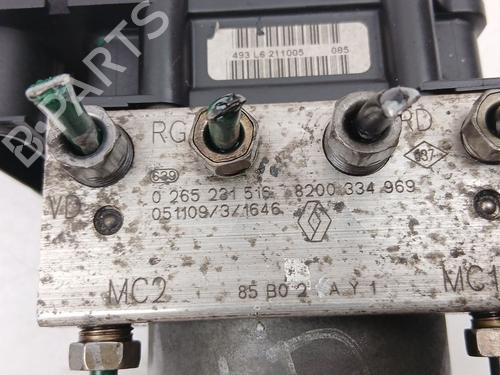 ABS pump RENAULT CLIO III (BR0/1, CR0/1) 1.5 dCi (BR17, CR17) | BP27970677M43 