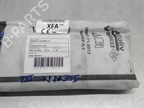 Used Right seat airbag RENAULT SCÉNIC IV (J9_) 1.3 TCe 140 (140 hp) 31763661