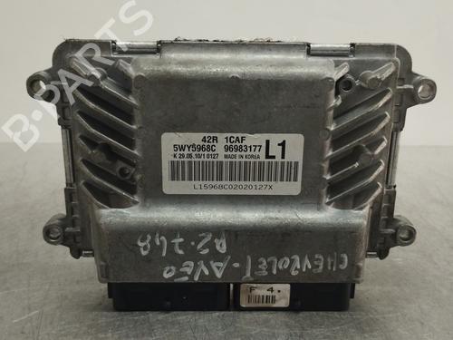 Used Engine control unit (ECU) CHEVROLET AVEO / KALOS Hatchback (T250, T255) [2006-2026]  9772144