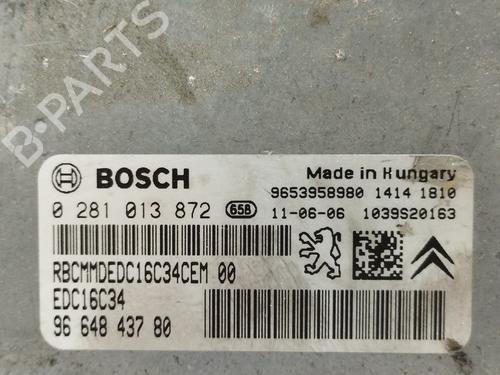 Engine control unit (ECU) PEUGEOT PARTNER Box Body/MPV 1.6 HDi | BP29332265M57 - Image 3