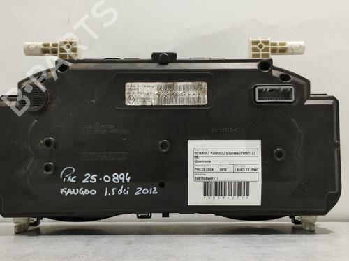 Instrument cluster RENAULT KANGOO Express (FW0/1_) 1.5 dCi 75 (FW07, FW10, FW04) | BP30545551C47