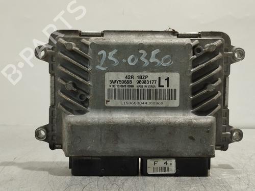 Used Engine control unit (ECU) CHEVROLET AVEO / KALOS Hatchback (T250, T255) 1.2 LPG (81 hp) 27435824