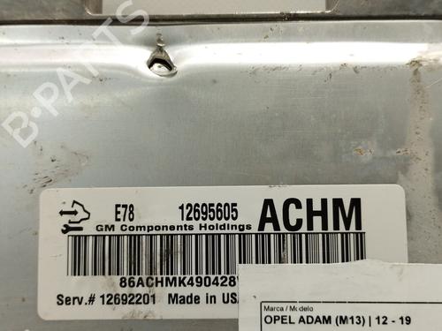 Engine control unit (ECU) OPEL ADAM (M13) 1.2 | BP20512773M57