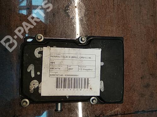 ABS pump RENAULT CLIO III (BR0/1, CR0/1) | BP9771087M43