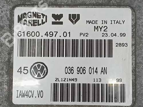 Engine control unit (ECU) VW GOLF IV (1J1) 1.4 16V | BP9796464M57 