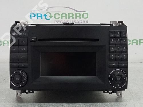 Used Radio MERCEDES-BENZ A-CLASS (W169) A 180 CDI (169.007, 169.307) (109 hp) 9796787