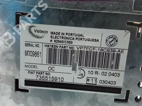 Radio FIAT BRAVO II (198_) 1.6 D Multijet (198AXL1B) | BP9801026E6 