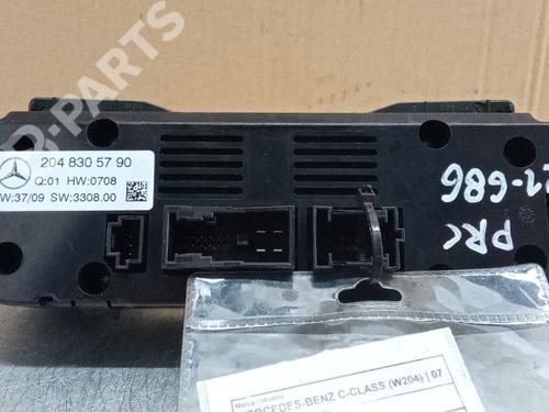 Climate control MERCEDES-BENZ C-CLASS (W204) C 180 Kompressor (204.044, 204.045) | BP9798132I5