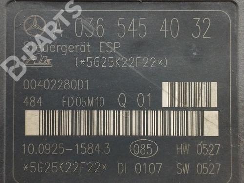 ABS pump MERCEDES-BENZ CLK (C209) CLK 220 CDI (209.308) | BP9802460M43