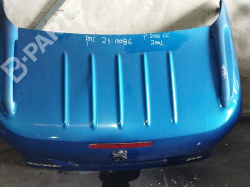 Używane Klapa tylna bagażnika PEUGEOT 206 CC (2D) 1.6 16V (2DNFUF, 2DNFUR) (109 hp) 9814497