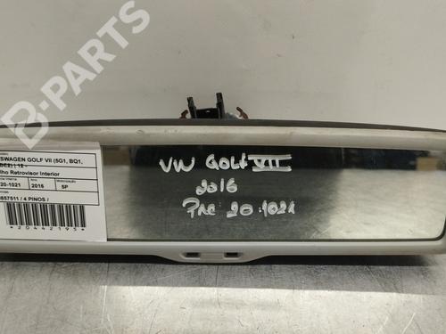 Rear mirror VW GOLF VII (5G1, BQ1, BE1, BE2) 1.6 TDI (110 hp) 7N0857511