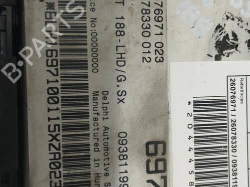 Other FIAT PUNTO (188_) 1.2 60 (188.030, .050, .130, .150, .230, .250) | BP13728549O1