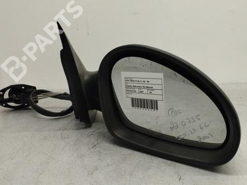 Used Right mirror SEAT IBIZA III (6L1) 1.2 12V (70 hp) 10728680