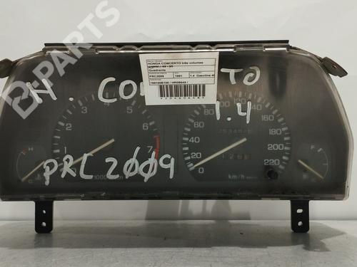 Used Instrument cluster HONDA CONCERTO Saloon (HWW) [1989-1995]  11198097