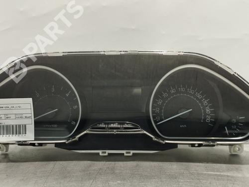 Used Instrument cluster PEUGEOT 208 I (CA_, CC_) 1.6 HDi / BlueHDi 75 (75 hp) 11198670