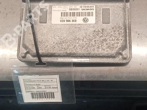 Used Engine control unit (ECU) VW POLO IV (9N_, 9A_) 1.2 12V (64 hp) 11253187