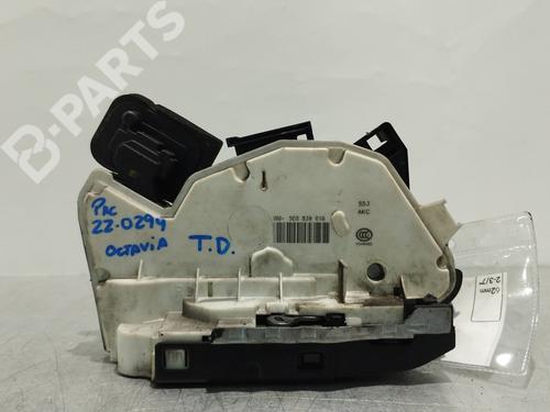 Rear right lock SKODA OCTAVIA III (5E3, NL3, NR3) 1.6 TDI 5E0839016