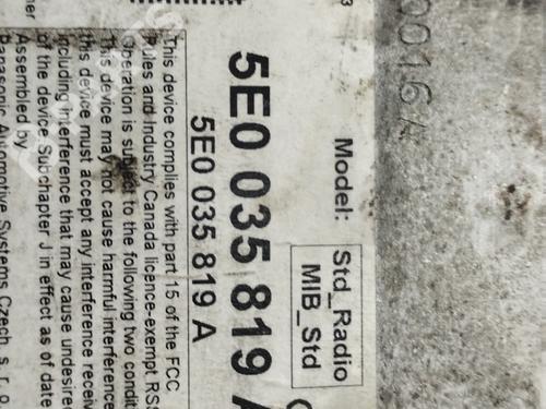 Radio SKODA OCTAVIA III (5E3, NL3, NR3) 1.6 TDI | BP11681226E6 