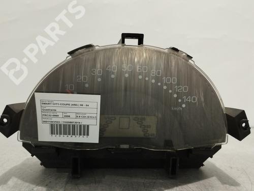 Used Instrument cluster SMART CITY-COUPE (450) 0.8 CDI (S1CLC1, 450.300, 450.301, 450.302, 450.303,... (41 hp) 12001202