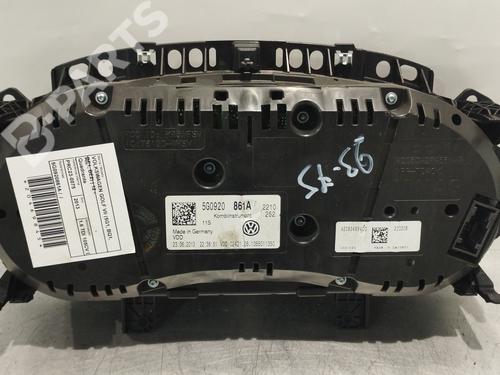 Compteur de vitesse VW GOLF VII (5G1, BQ1, BE1, BE2) 1.6 TDI | BP12109289C47 