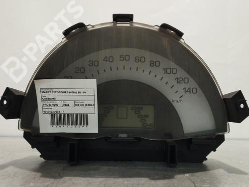 Used Instrument cluster SMART CITY-COUPE (450) 0.8 CDI (S1CLC1, 450.300, 450.301, 450.302, 450.303,... (41 hp) 12134026