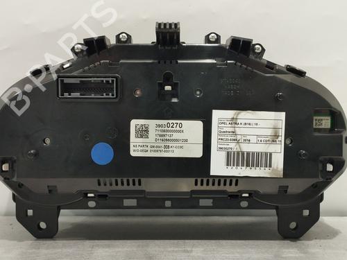 Cockpit OPEL ASTRA K (B16) 1.6 CDTi (68) | BP13503784C47
