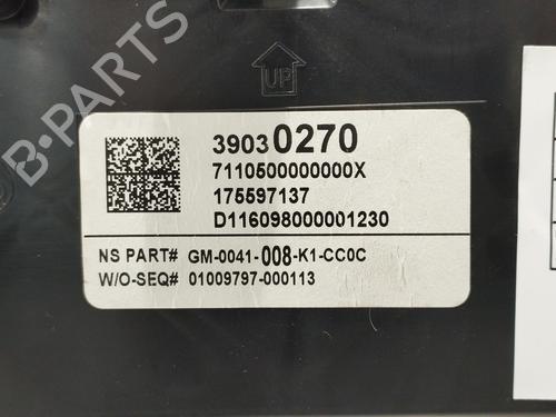 Cockpit OPEL ASTRA K (B16) 1.6 CDTi (68) | BP13503784C47