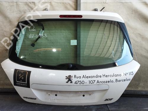 Used Tailgate PEUGEOT 207 (WA_, WC_) 1.4 HDi (68 hp) 13659774