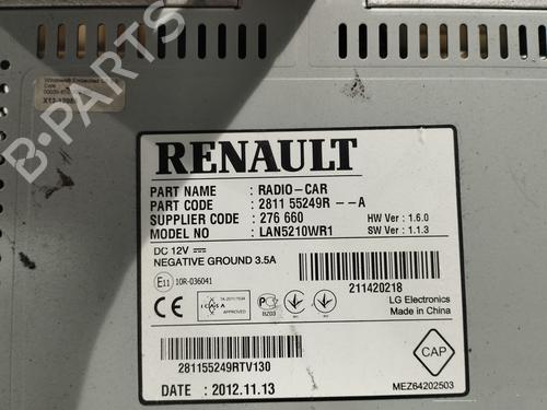 Bilradio RENAULT CLIO IV (BH_) 1.5 dCi 75 | BP13749655E6