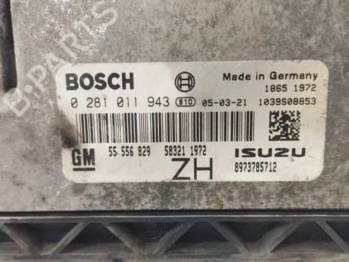 Engine control unit (ECU) OPEL ASTRA H Estate (A04) 1.7 CDTI (L35) | BP15653547M57 
