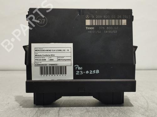 Used Other MERCEDES-BENZ CLK (C209) CLK 200 Kompressor (209.342) (163 hp) 16200012