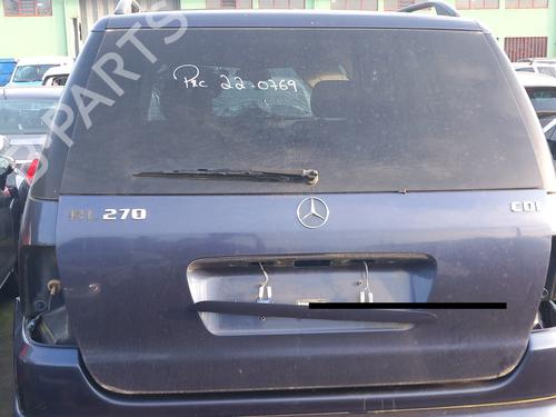 Bagklap CC/Kombi-Coupé MERCEDES-BENZ M-CLASS (W163) ML 270 CDI (163.113) (163 hp) 16656559