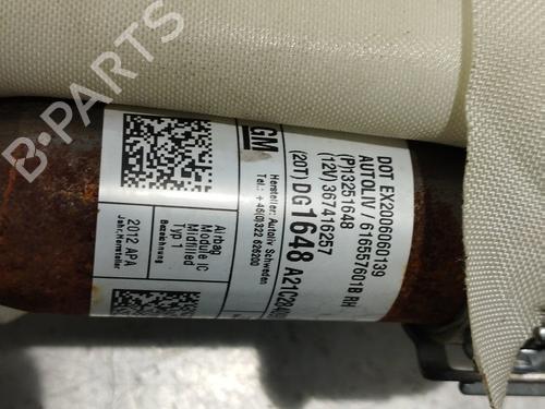 Right curtain airbag OPEL ASTRA J Saloon 1.7 CDTI (69) | BP17131471C12 