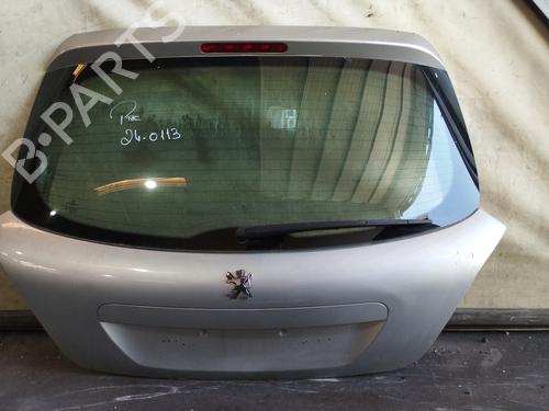 Used Tailgate PEUGEOT 207 (WA_, WC_) 1.4 HDi (68 hp) 17705038