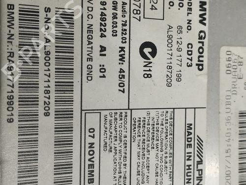 Bilradio BMW 3 Touring (E91) 320 d | BP20726812E6 