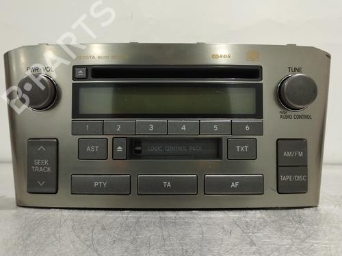 Used Radio TOYOTA AVENSIS Estate (_T25_) 2.0 D-4D (CDT250_, CDT250R) (116 hp) 21143069