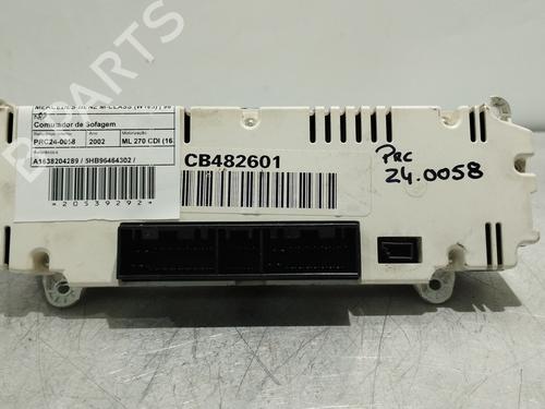 Climate control MERCEDES-BENZ M-CLASS (W163) ML 270 CDI (163.113) | BP23094982I5