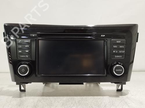 Bilradio NISSAN QASHQAI II (J11, J11_) 1.2 DIG-T (115 hp) 23411896