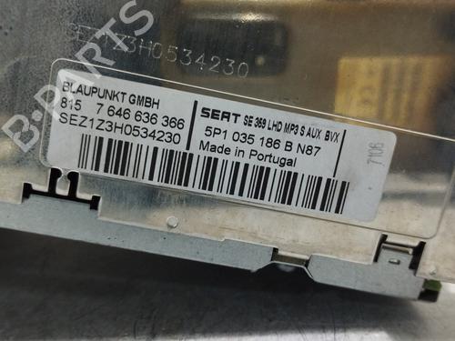 Radio SEAT ALTEA XL (5P5, 5P8) 1.4 16V | BP23954445E6 
