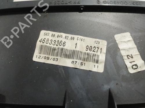Instrument cluster FIAT PUNTO (188_) 1.2 60 (188.030, .050, .130, .150, .230, .250) | BP25118474C47 