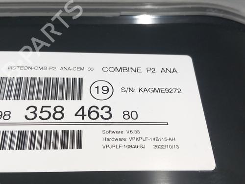 Instrument cluster PEUGEOT 208 II (UB_, UP_, UW_, UJ_) e-208 | BP23265959C47