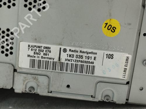 Bilradio VW TOURAN (1T1, 1T2) 1.9 TDI | BP27391689E6