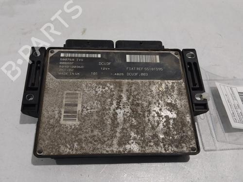 Used Engine control unit (ECU) FIAT DOBLO Box Body/MPV (223_) 1.9 D (223ZXB1A) (63 hp) 27986299