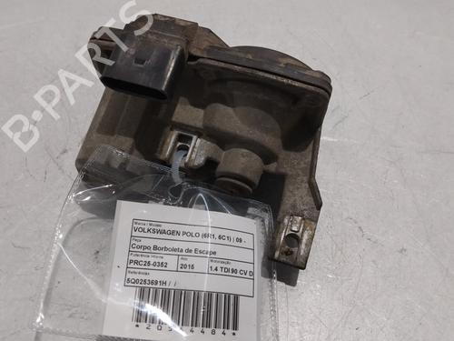 Used Throttle body VW POLO V (6R1, 6C1) 1.4 TDI (90 hp) 31254700